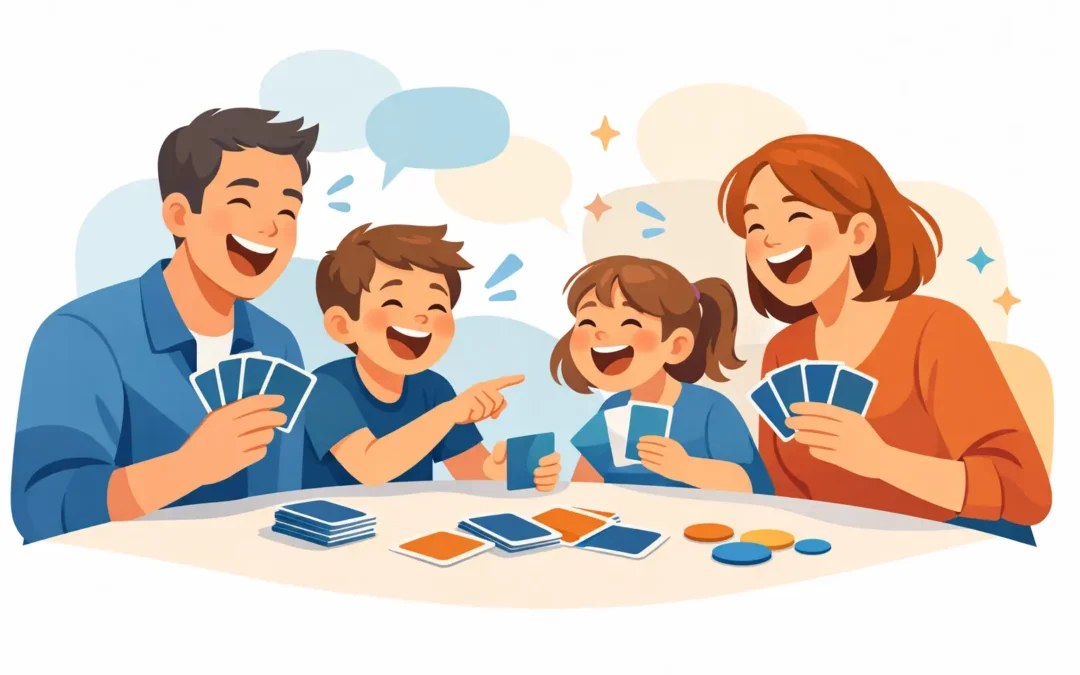 Juego de cartas familiar para reír de verdad