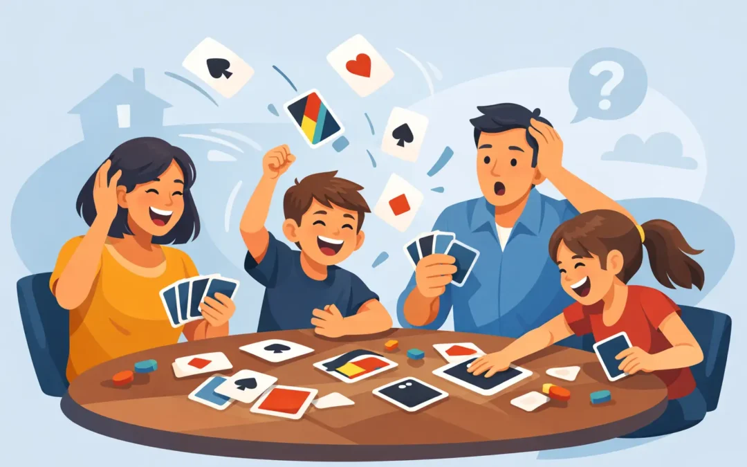 ¿Sirve para familias un juego de cartas caótico?