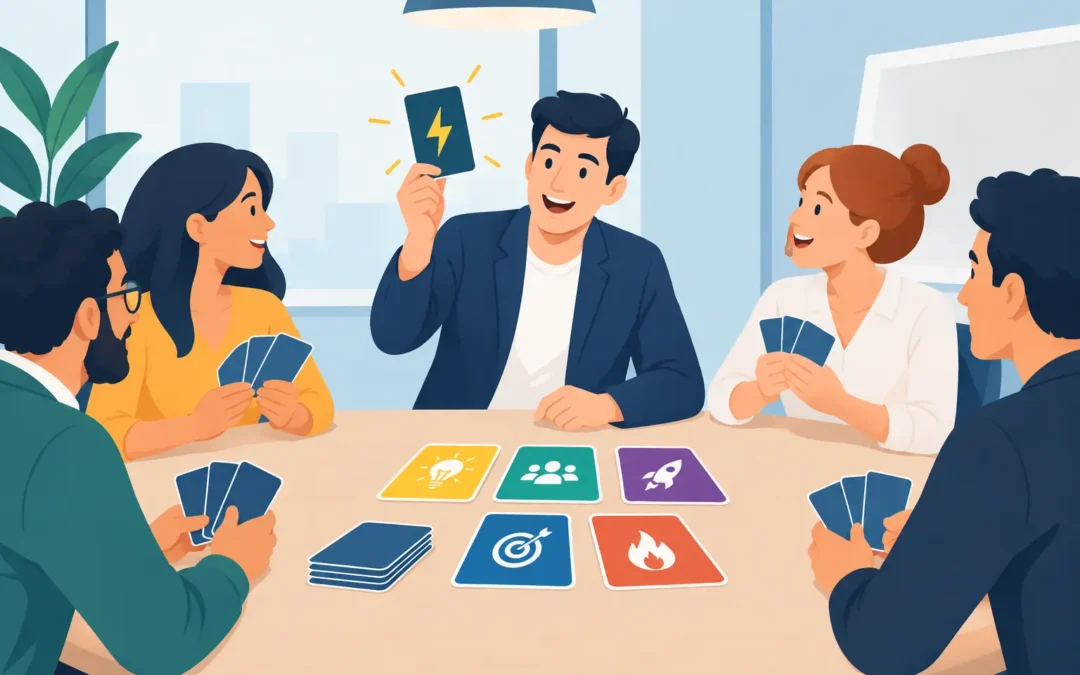 Juego de cartas con poderes para prender la junta